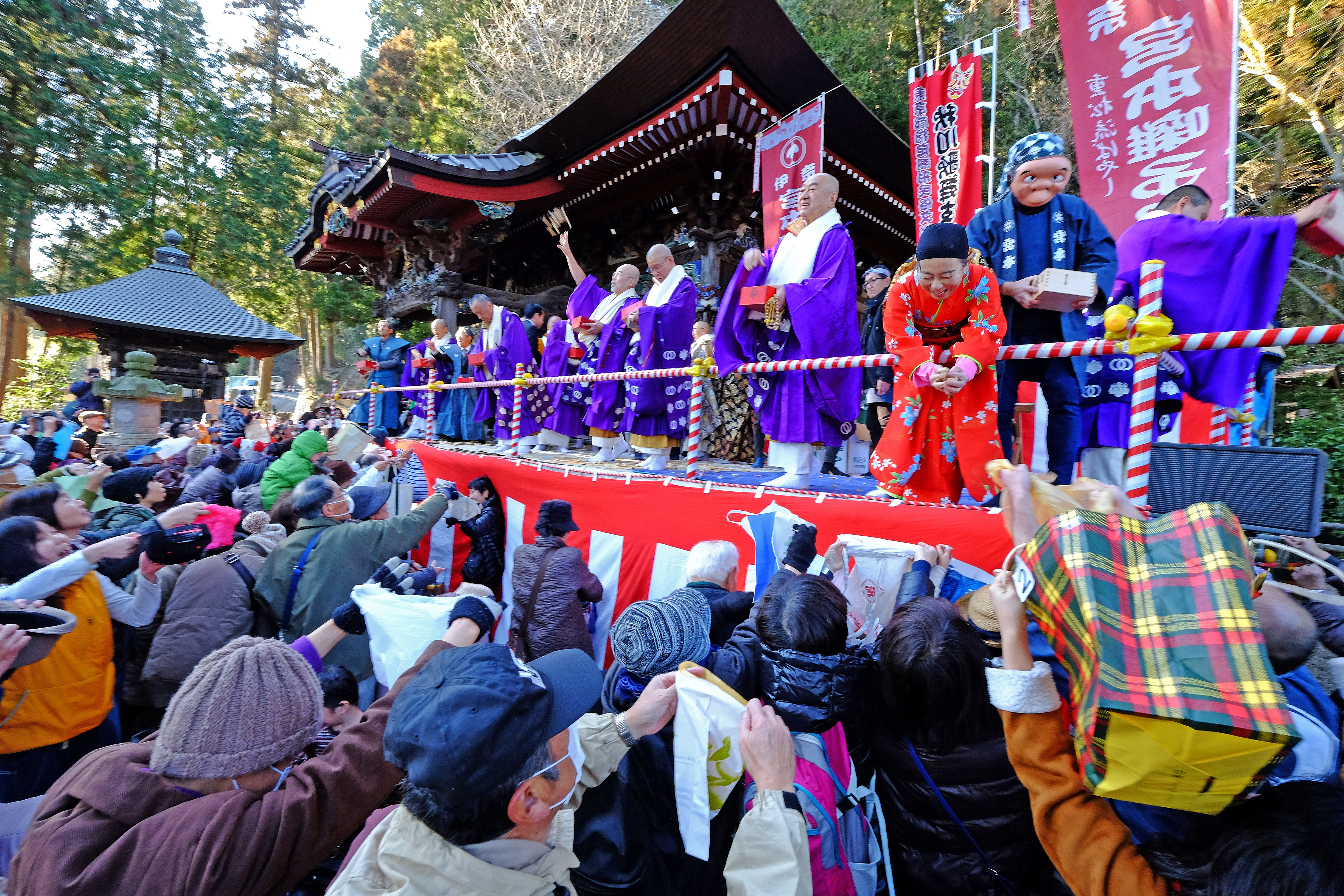 大悲願寺の節分